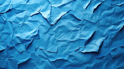 Poster - Textured blue construction paper creating a grunge abstract backdrop