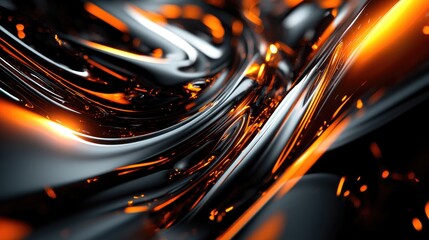 Poster - Futuristic background created using 3D rendering techniques