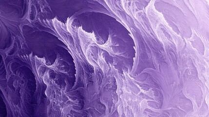 Poster - 3D rendering of a purple toned monochrome abstract fractal background serving as a design element for graphic art and digital collage Raster clip art