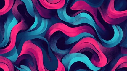 Poster - Abstract seamless pattern illustration for background designs
