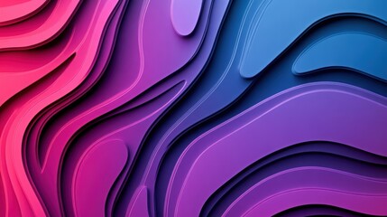 Aufkleber - Colorful abstract wave pattern, ideal for backgrounds or design projects.