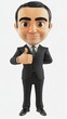 © Nathamanee - A man in a suit is giving a thumbs up