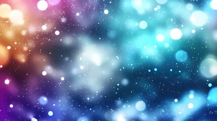 Poster - A vibrant swirl of colors and lights fills the air with joy and festivity, inviting celebration