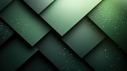 Fototapete - A sleek green glowing background featuring layered textures and a futuristic vibe, perfect for digital marketing and promotional materials in tech and design industries