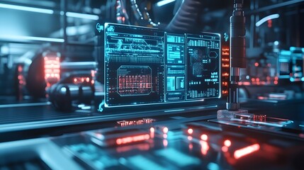 Update software application and hardware upgrade technology concept. 
