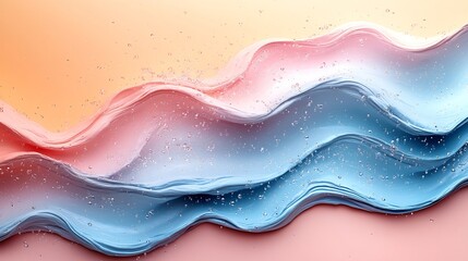 Poster - Minimalistic abstract background featuring soft pastel colors and subtle textures great for covers and advertising creating a calming yet engaging visual experience