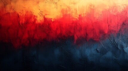 Poster - Striking abstract background poster with bold brush strokes and contrasting colors great for advertising and covers providing a unique and artistic touch to any visual project