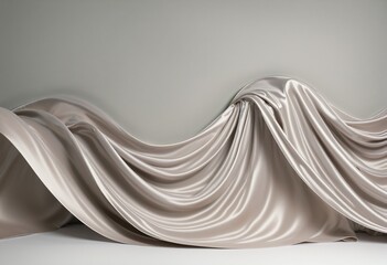 Poster - Fluid Waves: A Three-Dimensional Presentation of Graphic Design