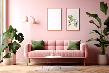 Wall Mural - modern living room