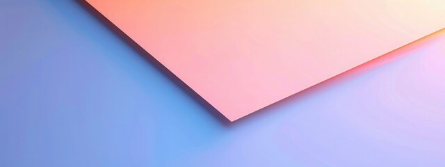 Minimalist gradient background with blue and orange colors, featuring two soft gradients blending together in the center of the composition