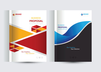 corporate business proposal cover design template