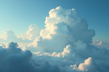 Wall Mural - hanging clouds