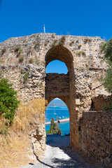 Wall Mural - Koroni castle entrance in Messenia, Peloponnese, Greece