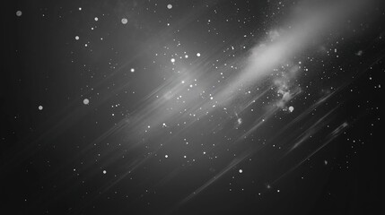 Poster - Grainy black and white background with vintage film texture, featuring dust, scratch effects, and subtle light leaks. The glowing elements add a retro, grunge feel, making it ideal for dark-themed des