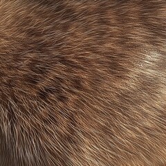 close-up of soft, golden-brown animal fur with a rich texture highlighting its natural patterns.