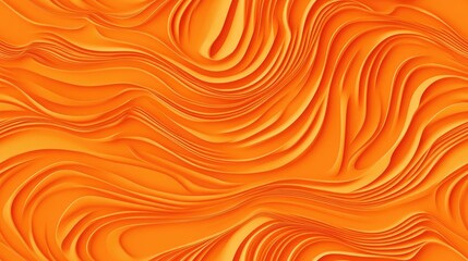 Poster - Seamless abstract pattern in orange hue for wallpapers and backgrounds