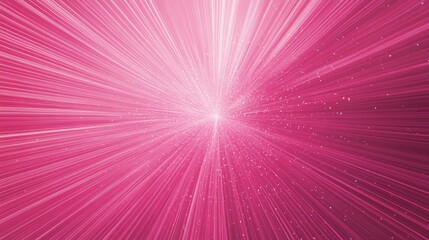 Poster - Abstract pink background with a starburst effect