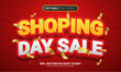 © Global Studio - Shoping day sale promotion 3d editable text effect