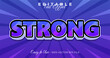 © Hael.IDN - Strong typography modern editable text effect