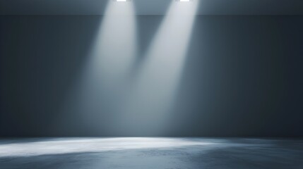 Poster - neutral grey gradient backdrop with soft upper lighting for versatile product displays