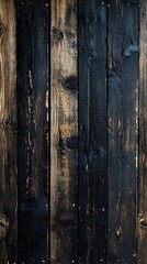 Poster - Warm and Rustic Wooden Plank Backdrop for Artisanal Product Presentation