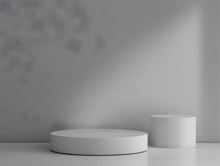 Poster - sleek and versatile grey gradient backdrop for sophisticated product presentations
