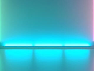 Poster - Vibrant Neon Gradient Backdrop for Tech and Lifestyle Product Presentations
