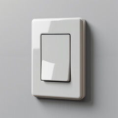 A dimmer switch with a transparent background. Concept of energy saving.