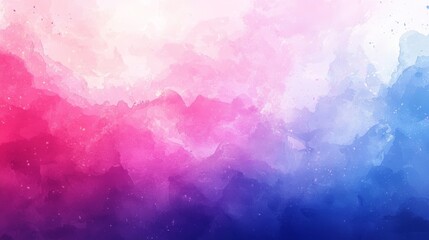 A vibrant watercolor effect with a gradient blend of pink, purple, and blue hues, evoking a dreamy and artistic ambiance.