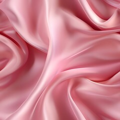 Wall Mural - Pink Silk Fabric Texture