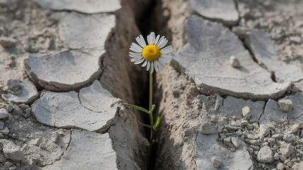 flower on the stone