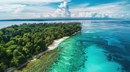 Wall Mural - Tropical Island Paradise