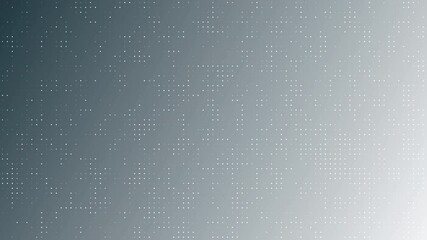 Poster - Gray background with small white dots. This abstract design is perfect for backgrounds, wallpapers, and digital art projects.