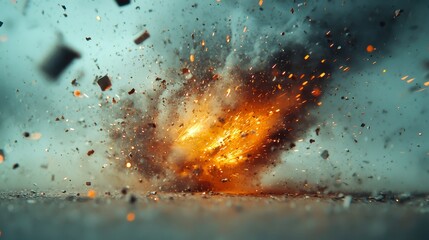 Poster - Ultra HD Particle Spark Animation, dynamic shimmering particles in vivid detail, set against a deep black background, creating an enchanting visual experience.