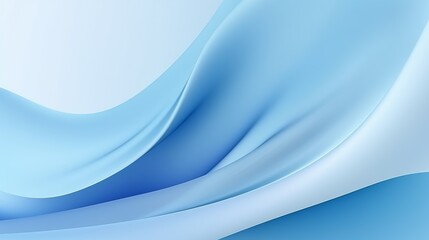 Wall Mural - Abstract blue background, translucent, waves, water, fog, smoke, wallpaper, 3D, background, illustration,