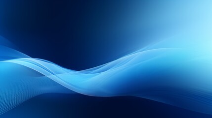 Wall Mural - Abstract blue background, translucent, waves, water, fog, smoke, wallpaper, 3D, background, illustration