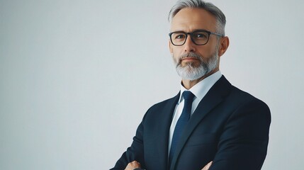 Poster - Confident Businessman in Professional Attire