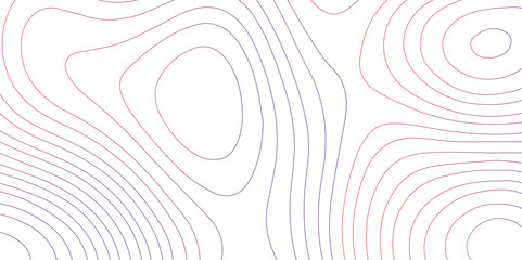 Poster - Abstract design with seamless pattern with lines topographic map. geographic mountain relief. retro topographic map. geographic contour map paper texture. terrain path isolated on a background.