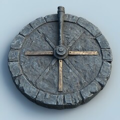 Ancient Stone Sailor's Compass, Replica