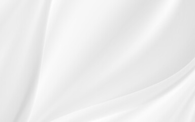 Poster - gentle curves on a white gradient background for sleek, contemporary designs.