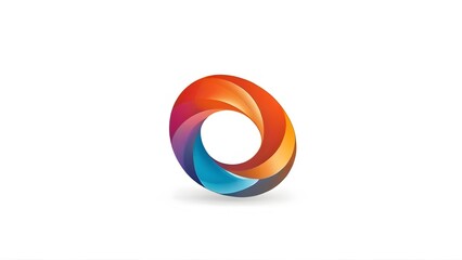 Aufkleber - Modern Corporate Business Brand Logo Design Isolated on JPG White Background, Generated BY AI,
