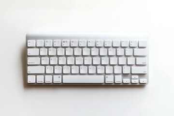 Fototapete - keyboard isolated on a white transparent background