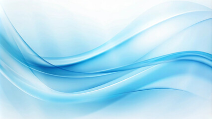 Aufkleber - Abstract background with blue slingshots in different shades and shapes. Abstract soft blue wave background. 3d blue background with blue lines curved wavy sparkle with copy space for text. 
