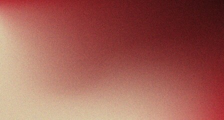 Fototapete - Red  light yellow glowing grainy gradient background soft light dark backdrop abstract banner header cover design