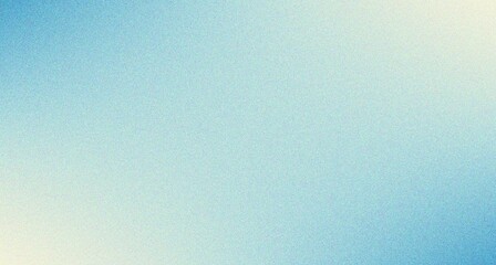 Poster - Abstract Light blue  grainy noisy gradient background smooth textured header banner poster backdrop design