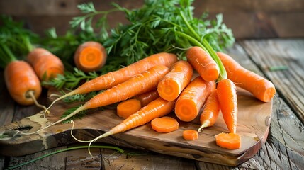 Crisp and delicious carrot