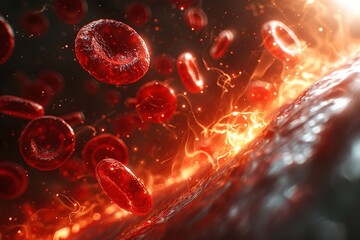 Blood cell red 3d background vein flow platelet wave cancer medicine artery abstract. Red cell hemoglobin blood donate anemia isolated plasma leukemia donor vascular system anatomy hemophilia vessels.