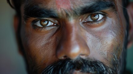 Sticker - Close-up Portrait of a Man