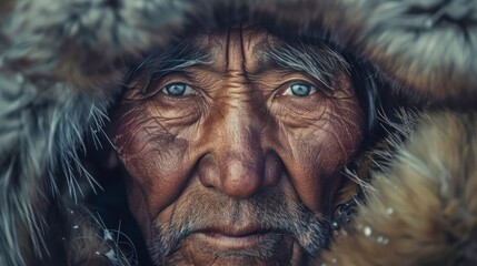 Canvas Print - The Eyes of an Elder