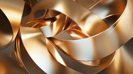 Aufkleber - Colorful abstract shapes evoke the spirit of gift giving, featuring ribbons and bows that create a festive atmosphere for celebrations. Generative AI
